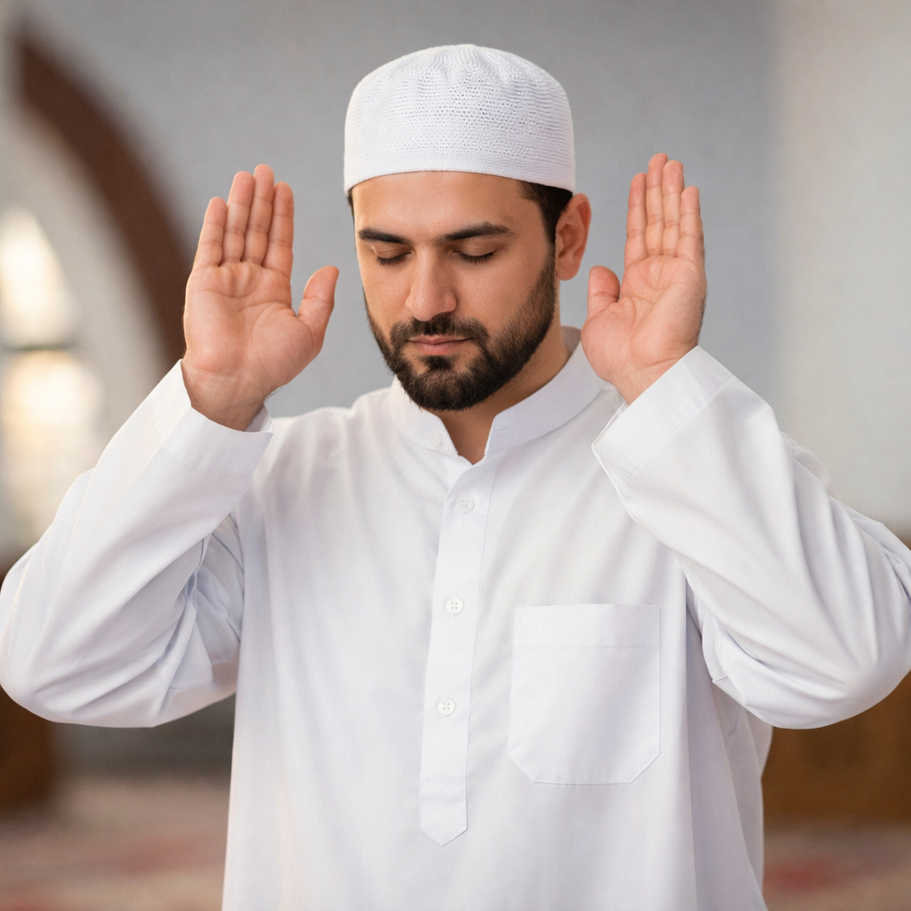 İftitah tekbiri görseli