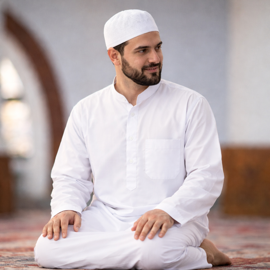 Namazda selam veriş görseli